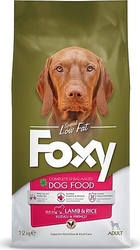 FOXY - Foxy Kuzulu Pirinçli Köpek Maması 12kg