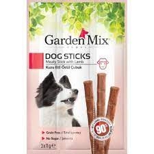 Gardenmix - Gardenmix Kuzu Etli Köpek Stick Ödül 3*11g 