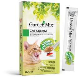 Gardenmix - Gardenmix Kuzulu&Kedi Otlu Kedi Kreması 5*15gr