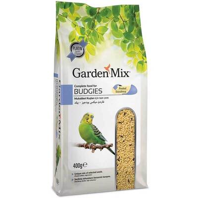 Gardenmix Platin Soyulmuş Muhabbet Kuş Yemi 400 g