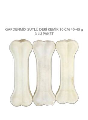 Gardenmix Sütlü Deri Kemik 10 cm 40-45gr 3lü