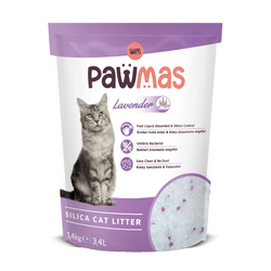  - Pawmas Silika Kedi Kumu Lavantalı 3,4 L(1,4 kg)