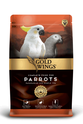 Goldwings Premium Papağan Yemi 1 kg 6 lı