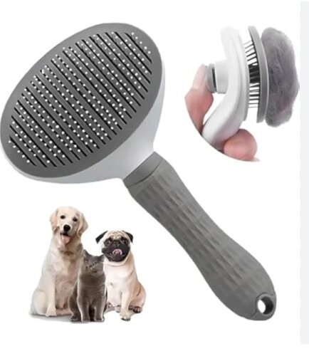 Chat Basmalı Lüks Büyük Tarak Gri