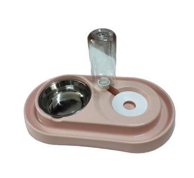 Hazneli Kedi-Köpek Mama& Su Kabı Seti 500ml(GW-11) - 1