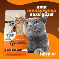 HEYDOO - Heydoo Gurme Kedi Maması 12 kg