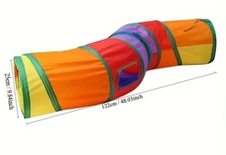 Shippo Kedi Tüneli Kıvrımlı Model 130cm 1229-180