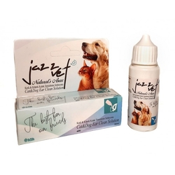 JazzVet - Jazz Vet Kedi&Köpek Kulak Temizleme Solüsyonu 30 ml