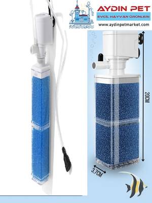 Jingye JY-6200F Akvaryum İç Filtre (10w-600lh) - 1