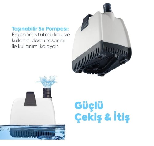 Jingye LV-500DX Akvaryum Sump Motoru (6w-350lh)