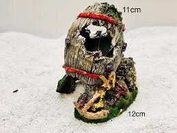 D-232 Küçük Dik Fıçı Akvaryum Dekoru