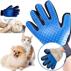 Shippo - Kedi Köpek Tüy Toplama Eldiveni Mavi