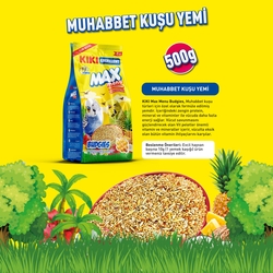 KIKI - Kiki Ballı Muhabbet Kuş Yemi 500g 12 li