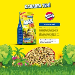 KIKI - Kiki Kanarya Kuş Yemi 500g 12 li