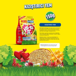 KIKI - Kiki Kızıştırıcı Kuş Yemi 150g 12 li