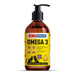 Kiki Omega-3 Kedi&Köpek Vitamini 250ml - Thumbnail