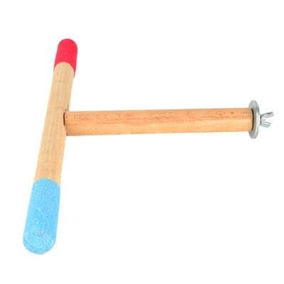 Kumlu Papağan Tünek T (23*38 cm)
