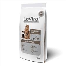 Lavital - Lavital Yetişkin Kuzulu Kısır Kedi Maması 12 kg