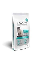 Lavital - Lavital Yetişkin Somonlu Kedi Maması 12 kg