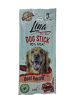 Lina Sığır Etli Beef Köpek Stick Ödül 3x5 gr