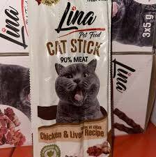 Lina Tavuk&Ciğerli Kedi Stick Ödül 3*5gr