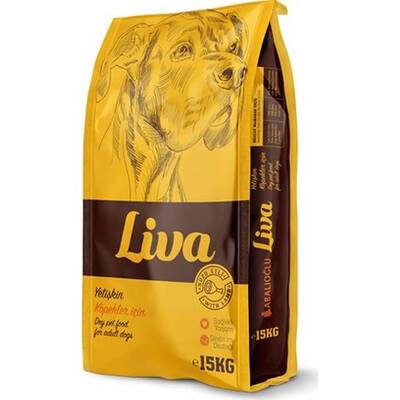 Liva Kuzu Etli Yetişkin Köpek Maması 15 kg - 1