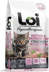 Loi - Loi Tavuklu Yavru Kedi Maması 15kg