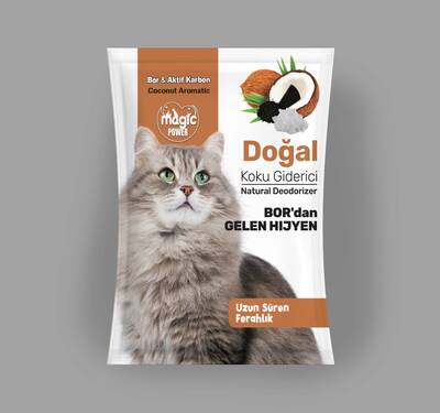 Magic Power Kedi Kumu Kokusu Hindistan Cevizli 15 li