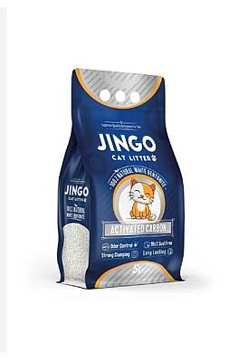 Jingo Karbonlu Kedi Kumu 10 lt - 1