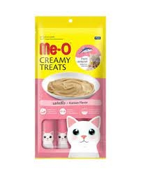 MEO - Me-O (6) Çizgili Orkinos Balığı Krem Kedi Ödülü 4*15g