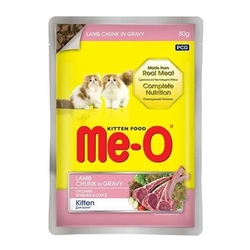 MEO - Me-O Kuzu Etli Yavru Kedi Konservesi 80gr*12li