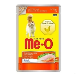 MEO - Me-O Tavuk&Pirinç&Havuçlu Kedi Konservesi 80gr*12li