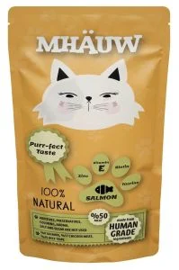 Mhauw - Mhauw Somonlu Kedi Ezmesi 80g