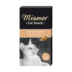 Miamor - Miamor Cream Ciğerli Kedi Ödül 6*15g