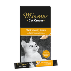 Miamor - Miamor Cream Multi Vitamin Kedi Ödül 6*15g