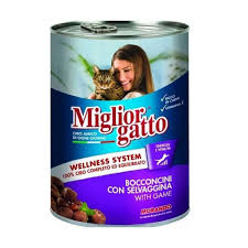 Migliorgatto - Migliorgatto Av Etli Parçalı Kedi Konserve 24*405gr