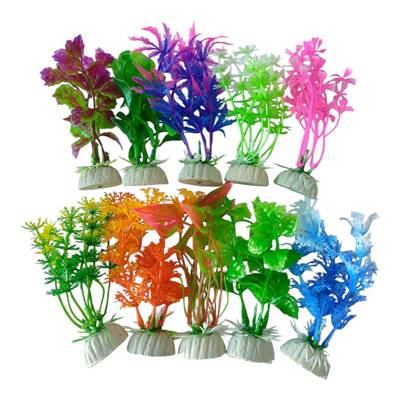 Mini Plastik Bitki Paketi 10 cm 10 lu - 1