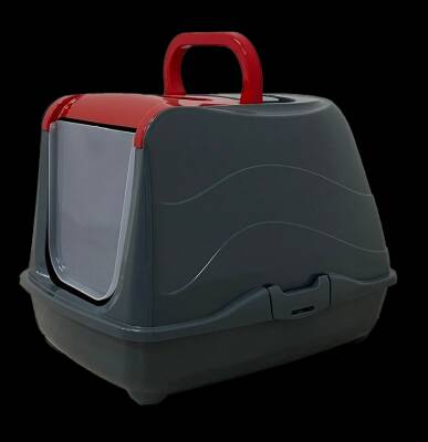 Mio Eko Siyah Kedi Tuvalet Kabı - 1