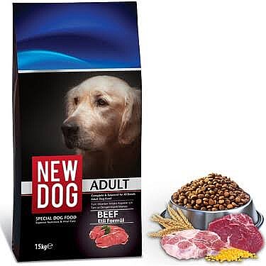 New Dog Biftekli Köpek Maması 15 kg
