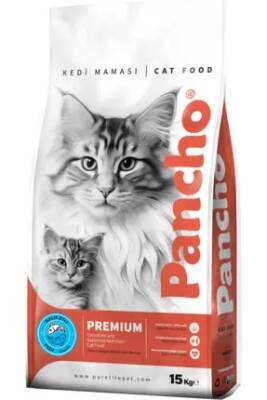 Pancho Balıklı Yetişkin Kedi Maması 15 kg - 1