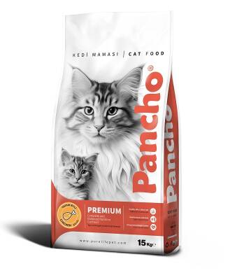 Pancho Tavuklu Yetişkin Kedi Maması 15 kg - 1
