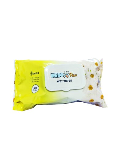 Pedo Kapaklı Islak Mendil Papatya 90 lı