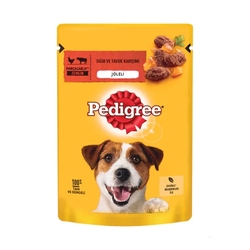 Pedigre Sığır&Tavuk Etli Köpek Pouch 100 gr 24 lü