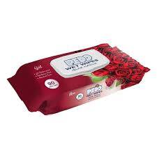 Pedo Kapaklı Islak Mendil Gül 90lı - 1