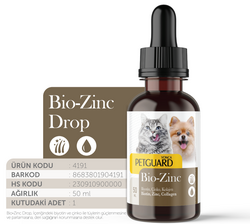 Petguard - Petguard Bio-Zinc Damla Kedi Köpek Damlası 50ml