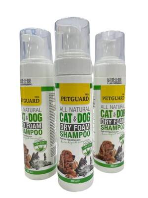 Petguard Kedi Köpek Köpük Şampuanı Aloe Veralı 200ml