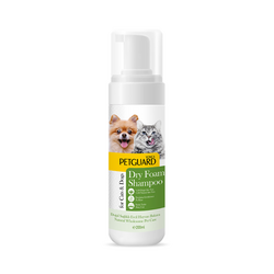 Petguard - Petguard Kedi Köpek Köpük Şampuanı Aloe Veralı 200ml