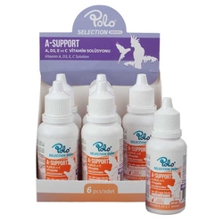 Polo A-Support (A,D3,E,C) Kuş Vitamini 30 ml 6 lı 