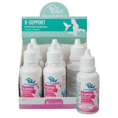 Polo B-Support B Kuş Vitamini 30 ml 6 lı  - 1