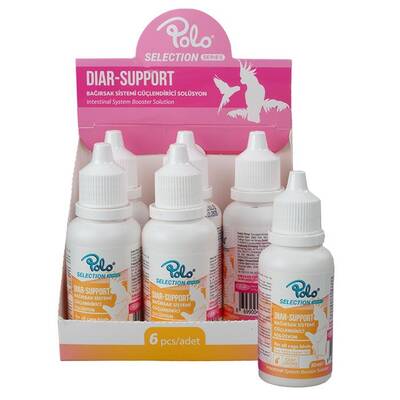 Polo Diar-Support (Sindirim) Kuş Vitamini 30 ml 6 lı  - 1